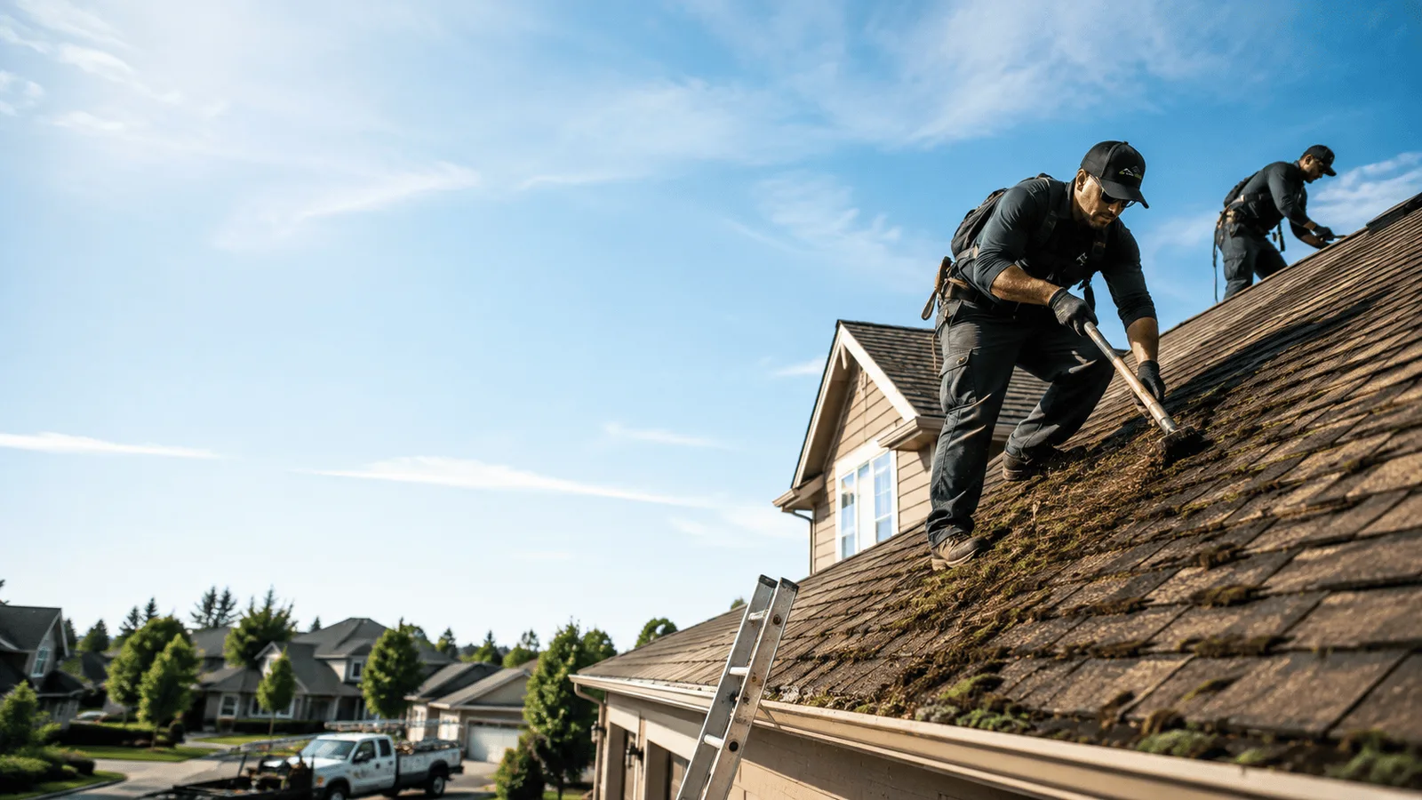 Roof Moss Removal in Canton, GA near me